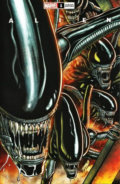 Alien, Vol. 1 (Marvel Comics)  |  Issue#1O | Year:2021 | Series:  | Pub: Marvel Comics | Ron Lim Wal-Mart Variant