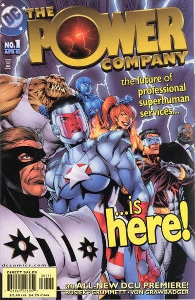 The Power Company Executive Search |  Issue#1 | Year:2002 | Series: The Power Company | Pub: DC Comics