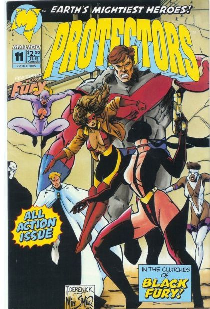 Protectors (Malibu) The Rages Of Sin |  Issue#11A | Year:1993 | Series: Protectors | Pub: Malibu Comics