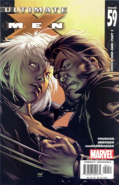 Ultimate X-Men Shock and Awe, Part 1 |  Issue#59A | Year:2005 | Series: X-Men | Pub: Marvel Comics