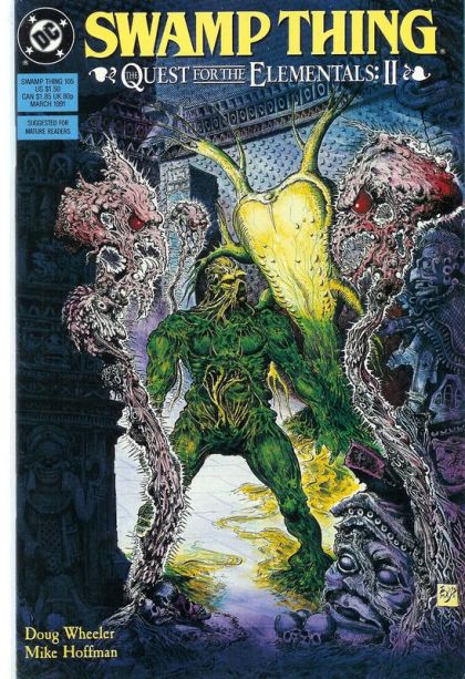 Swamp Thing, Vol. 2 The Quest for the Elementals, Part 2: Living Sacrifices |  Issue#105 | Year:1991 | Series: Swamp Thing |