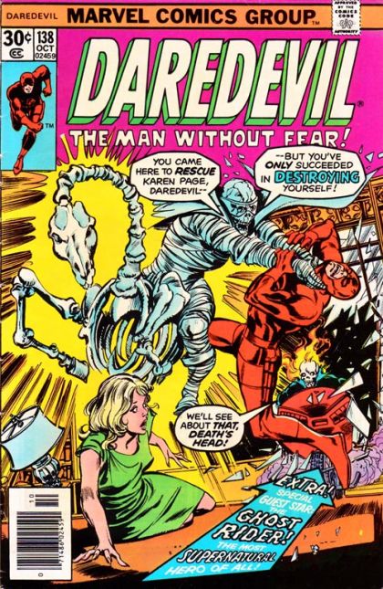 Daredevil, Vol. 1 Where is Karen Page? |  Issue#138A | Year:1976 | Series: Daredevil | Pub: Marvel Comics