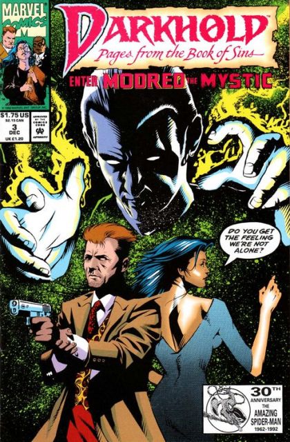 Darkhold No Place Like It On Earth |  Issue#3A | Year:1992 | Series:  | Pub: Marvel Comics |