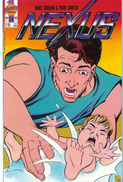 Nexus, Vol. 2 Election Day |  Issue#54 | Year:1989 | Series: Nexus | Pub: First Comics