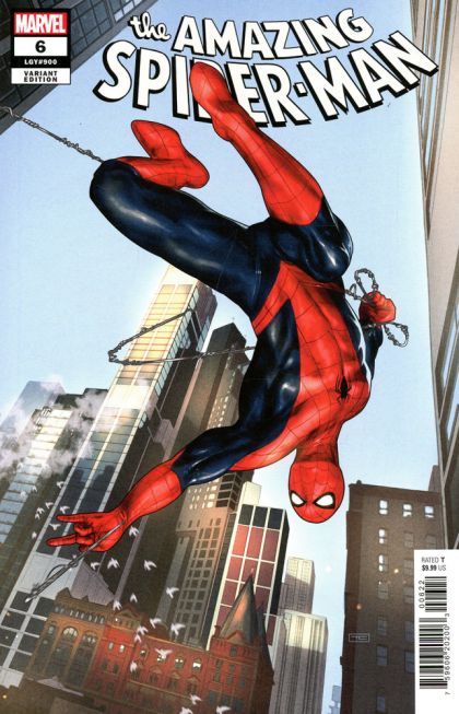 The Amazing Spider-Man, Vol. 6  |  Issue#6N | Year:2022 | Series: Spider-Man | Pub: Marvel Comics | Taurin Clarke Variant
