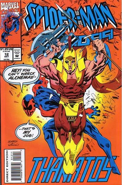 Spider-Man 2099, Vol. 1 Death From On High |  Issue#12A | Year:1993 | Series:  | Pub: Marvel Comics |