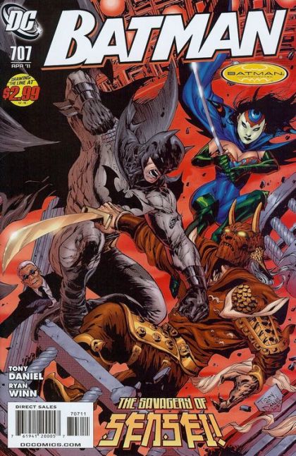Batman, Vol. 1 Batman Inc. - Eye Of The Beholder, Conclusion: The Evil Within |  Issue#707A | Year:2011 | Series: Batman | Pub: DC Comics