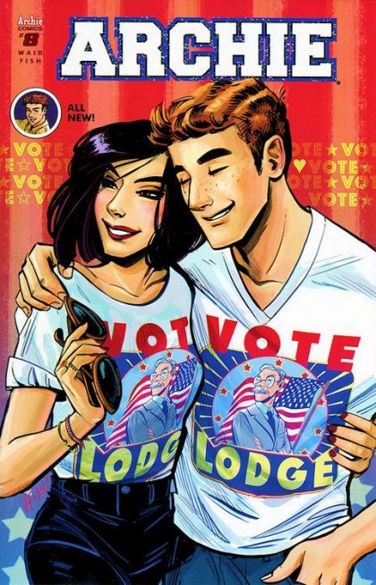 Archie, Vol. 2 2 Kittens and a Puppy / Good News! / Condos! / Victory |  Issue#8A | Year:2016 | Series: Archie | Pub: Archie Comic Publications
