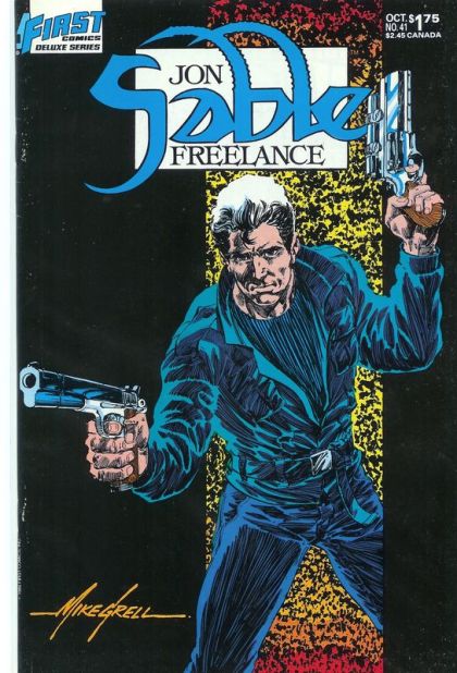 Jon Sable, Freelance The Fan part 2 |  Issue#41 | Year:1986 | Series: Jon Sable | Pub: First Comics