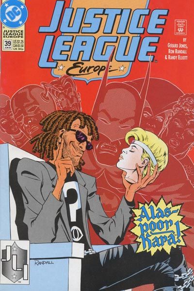 Justice League Europe / International Returning |  Issue#39A | Year:1992 | Series: JLA |