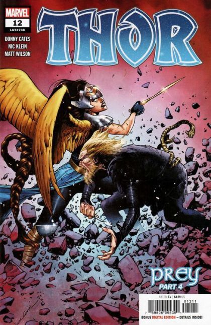 Thor, Vol. 6 Prey, Prey, Part Four |  Issue#12A | Year:2021 | Series:  | Pub: Marvel Comics | Regular Olivier Coipel Cover