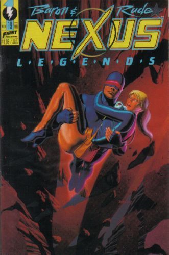 Nexus Legends At Last Unveil the Creature! |  Issue#19 | Year:1990 | Series: Nexus | Pub: First Comics |