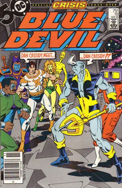 Blue Devil Crisis On Infinite Earths - The Last Parallel World Story |  Issue#18B | Year:1985 | Series:  | Pub: DC Comics