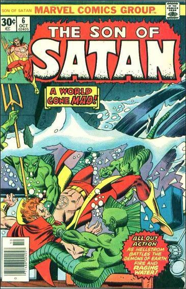 Son of Satan House Of Elements! |  Issue#6 | Year:1976 | Series: Midnight Sons | Pub: Marvel Comics