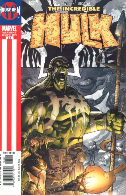The Incredible Hulk, Vol. 2 House of M - Terra Incognita, Part 1 |  Issue#83C | Year:2005 | Series: Hulk | Pub: Marvel Comics | 2nd Printing