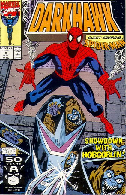 Darkhawk, Vol. 1 Power Play |  Issue#3A | Year:1991 | Series: Darkhawk | Pub: Marvel Comics