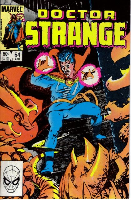 Doctor Strange, Vol. 2 Art Rage |  Issue#64A | Year:1984 | Series: Doctor Strange | Pub: Marvel Comics |
