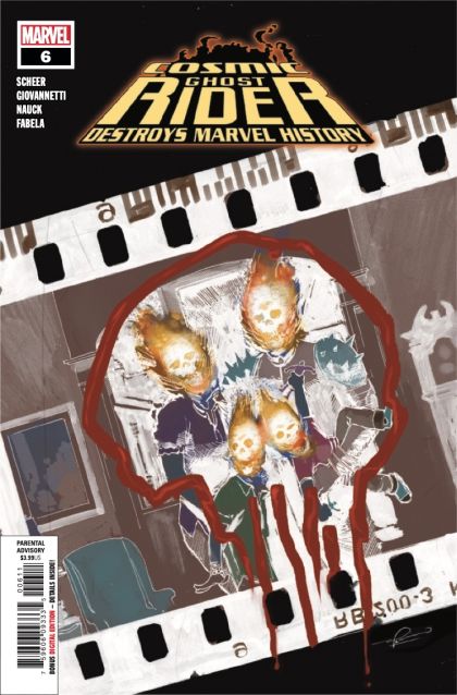 Cosmic Ghost Rider Destroys Marvel History  |  Issue#6A | Year:2019 | Series:  | Pub: Marvel Comics | Regular Gerardo Zaffino Cover