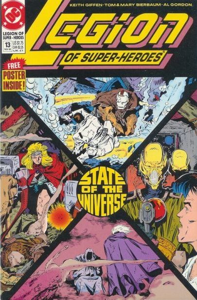 Legion of Super-Heroes, Vol. 4 State of the Universe |  Issue#13 | Year:1990 | Series: Legion of Super-Heroes | Pub: DC Comics