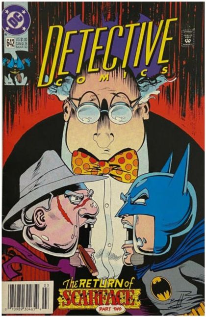 Detective Comics, Vol. 1 The Return of Scarface - Gleeding Hearts: Part 2 |  Issue#642B | Year:1992 | Series: Detective Comics | Pub: DC Comics