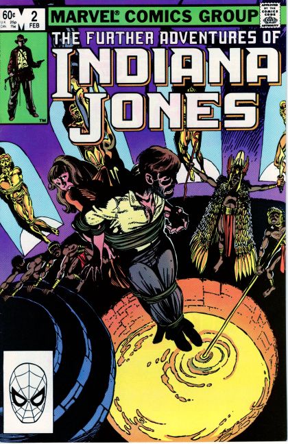 The Further Adventures of Indiana Jones 22-Karat Doom! |  Issue#2A | Year:1983 | Series: Indiana Jones | Pub: Marvel Comics