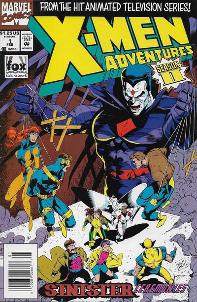 X-Men Adventures, Vol. 2 Sometimes They Come Back |  Issue#1B | Year:1994 | Series: X-Men | Pub: Marvel Comics |