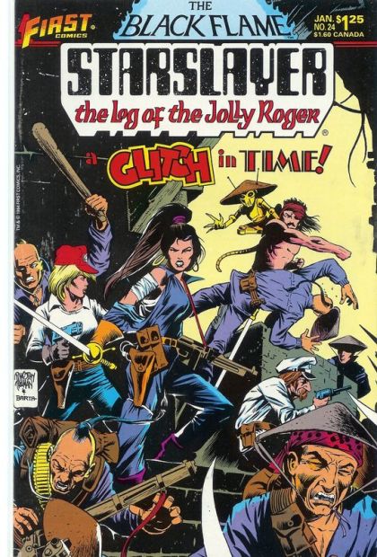 Starslayer, Vol. 1 A Glitch In Time |  Issue#24 | Year:1985 | Series: Starslayer | Pub: First Comics