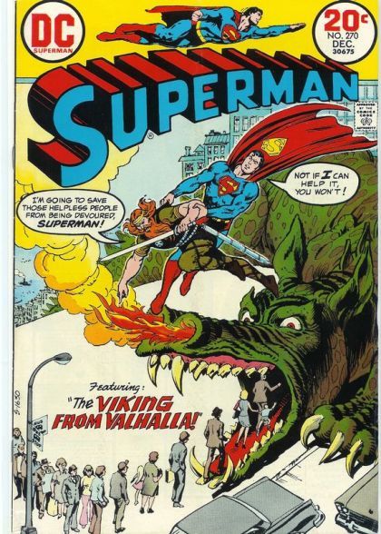 Superman, Vol. 1 The Viking From Valhalla |  Issue#270 | Year:1973 | Series: Superman | Pub: DC Comics