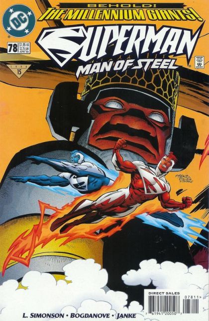 Superman: The Man of Steel Millennium Giants - Earth Changes |  Issue#78A | Year:1998 | Series: Superman |