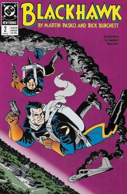 Blackhawk, Vol. 3 Better Dead Than Read |  Issue#2 | Year:1989 | Series:  | Pub: DC Comics