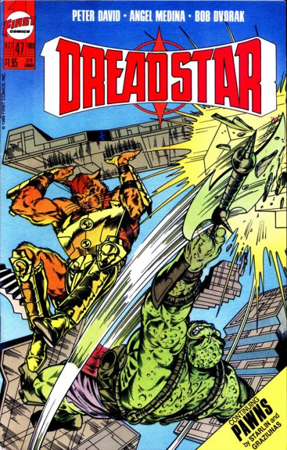 Dreadstar (First Comics), Vol. 1 Cat Man Do |  Issue#47 | Year:1989 | Series:  | Pub: First Comics
