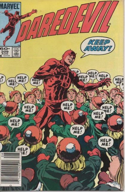 Daredevil, Vol. 1 Blast From The Past |  Issue#209B | Year:1984 | Series: Daredevil | Pub: Marvel Comics