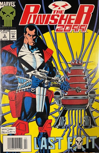 Punisher 2099 Last Exit From the Bronx |  Issue#3B | Year:1993 | Series: Punisher | Pub: Marvel Comics