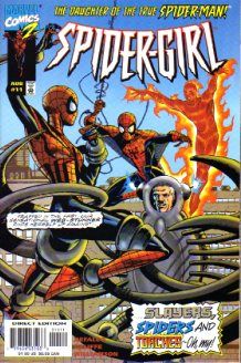Spider-Girl, Vol. 1 Slayers, Spiders And Torches -- Oh My! |  Issue#11A | Year:1999 | Series:  | Pub: Marvel Comics | Direct Edition