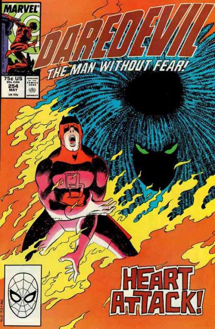Daredevil  |  Issue#254A | Year:1988 | Series: Daredevil | Pub: Marvel Comics | Direct Edition