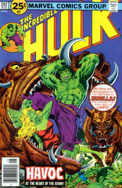 The Incredible Hulk, Vol. 1 Havoc At The Heart Of The Atom |  Issue#202A | Year:1976 | Series: Hulk | Pub: Marvel Comics
