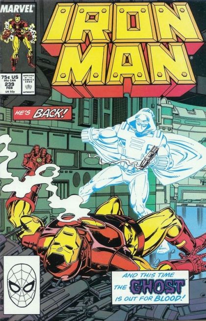 Iron Man, Vol. 1 Unholy Ghost |  Issue#239A | Year:1988 | Series: Iron Man |