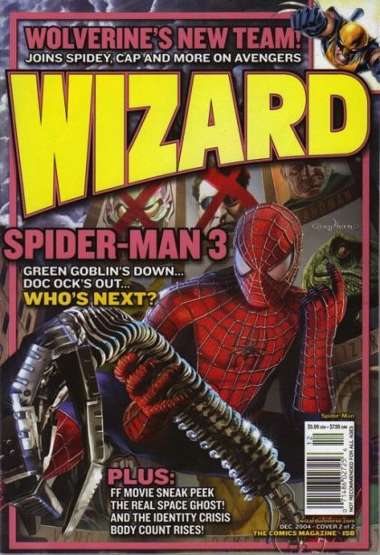 (Damaged Comic Readable/Acceptable Condtion)  Wizard: The Magazine of Comics, Entertainment and Pop Culture  |  Issue#158/2 | Year: | Series:  | Pub: Wizard Press