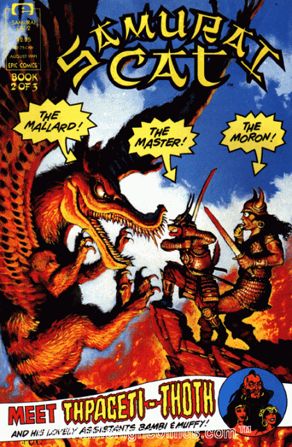 Samurai Cat  |  Issue#2 | Year:1991 | Series:  |