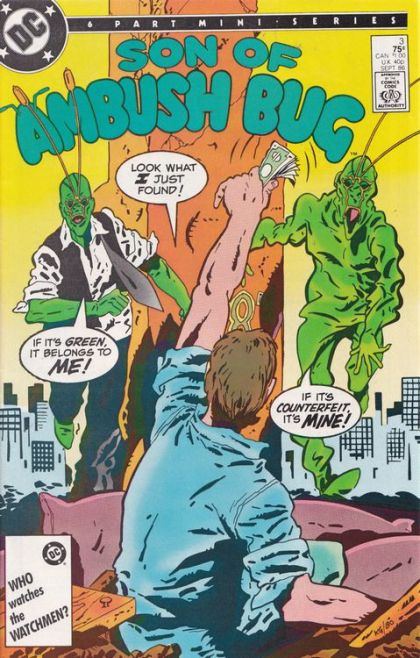 Son of Ambush Bug Who Put The "Pop" in Poppycock? |  Issue#3A | Year:1986 | Series:  | Pub: DC Comics