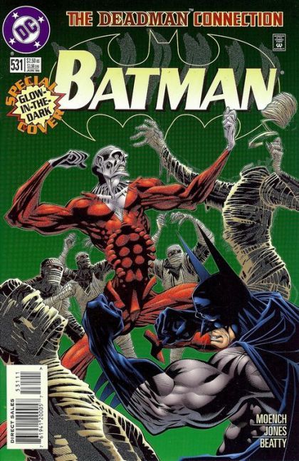 Batman, Vol. 1 The Deadman Connection, Part 2: Cult Of The Mummy |  Issue#531A | Year:1996 | Series: Batman | Pub: DC Comics | Direct Edition Special