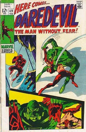Daredevil, Vol. 1 Daredevil Drops Out |  Issue#49 | Year:1969 | Series: Daredevil | Pub: Marvel Comics
