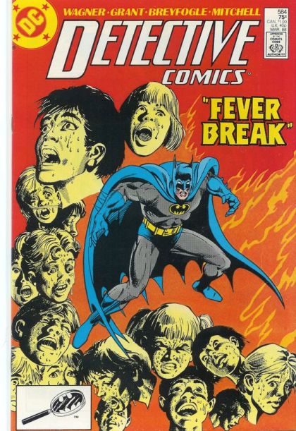 Detective Comics, Vol. 1 Fever Break! |  Issue#584A | Year:1988 | Series: Detective Comics |