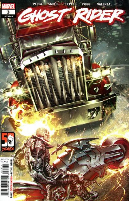 Ghost Rider  |  Issue#3A | Year:2022 | Series: Ghost Rider | Pub: Marvel Comics | Kael Ngu Regular