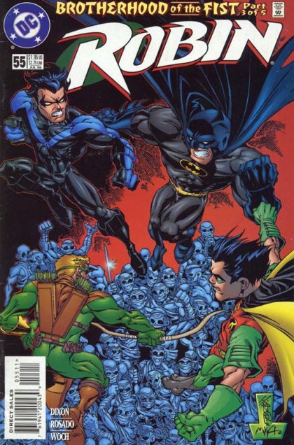 Robin, Vol. 2 Brotherhood of the Fist - Monkey Fist |  Issue#55A | Year:1998 | Series: Robin | Pub: DC Comics