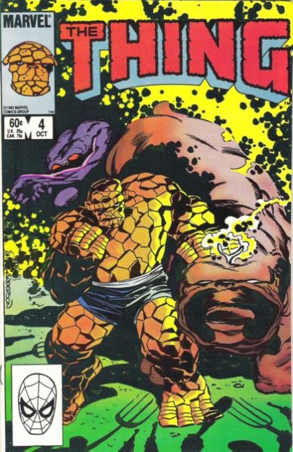 The Thing, Vol. 1 I, Monster |  Issue#4A | Year:1983 | Series: Fantastic Four | Pub: Marvel Comics | Direct Edition