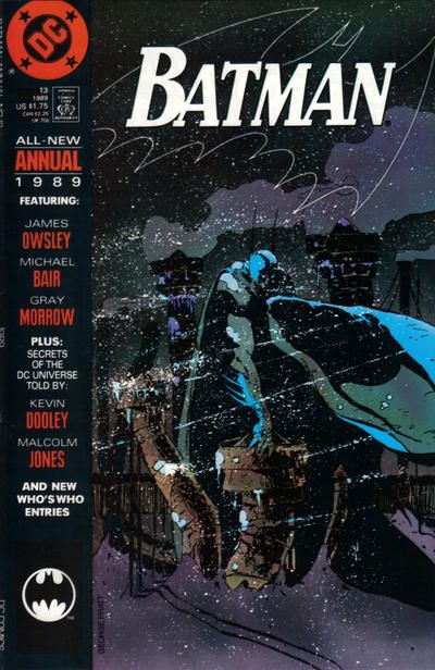 Batman, Vol. 1 Annual Faces / Waiting In The Wings |  Issue#13A | Year:1989 | Series:  | Pub: DC Comics |