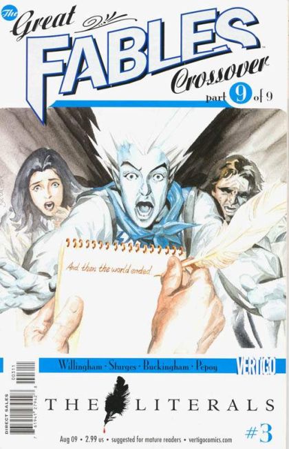 Literals The Great Fables Crossover - Part 9: Kill Your Darlings |  Issue#3 | Year:2009 | Series:  | Pub: DC Comics