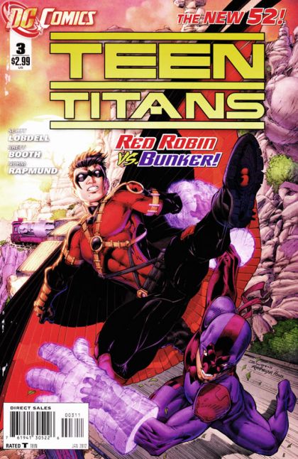 Teen Titans, Vol. 4 Better To Burn Out... Than To Fade Away |  Issue#3A | Year:2011 | Series: Teen Titans | Pub: DC Comics