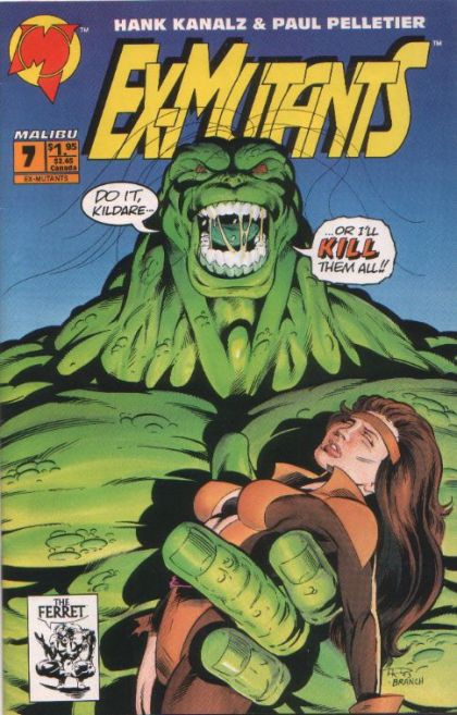Ex-Mutants (1992-1994) Past Participation |  Issue#7A | Year:1993 | Series: Ex-Mutants | Pub: Malibu Comics